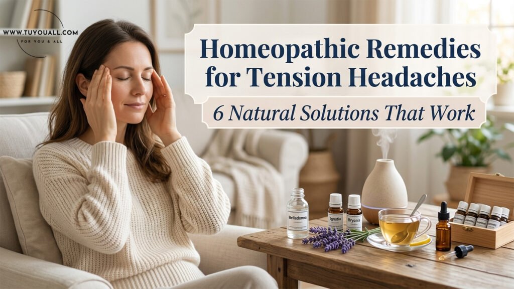 Homeopathic Remedies for Tension Headaches: 6 Natural Solutions That Work