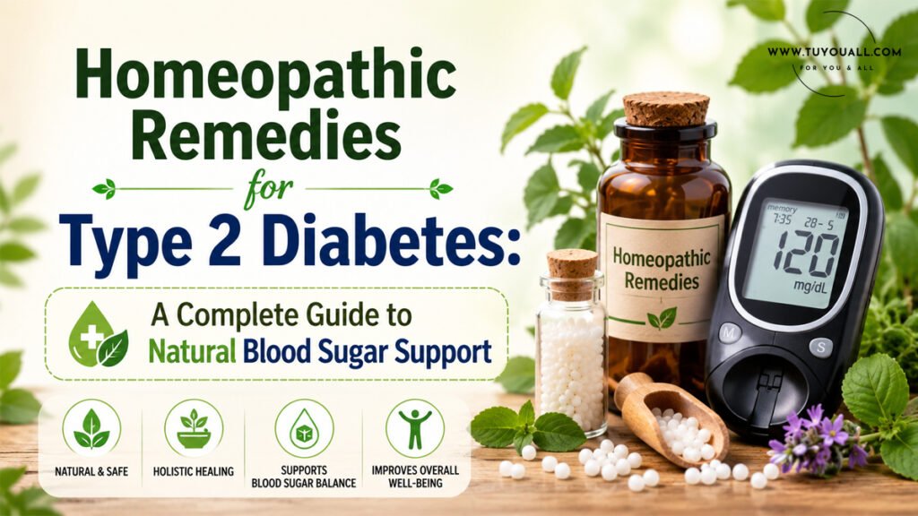 Homeopathic Remedies for 'Type 2 Diabetes' : A Complete Guide to Natural Blood Sugar Support