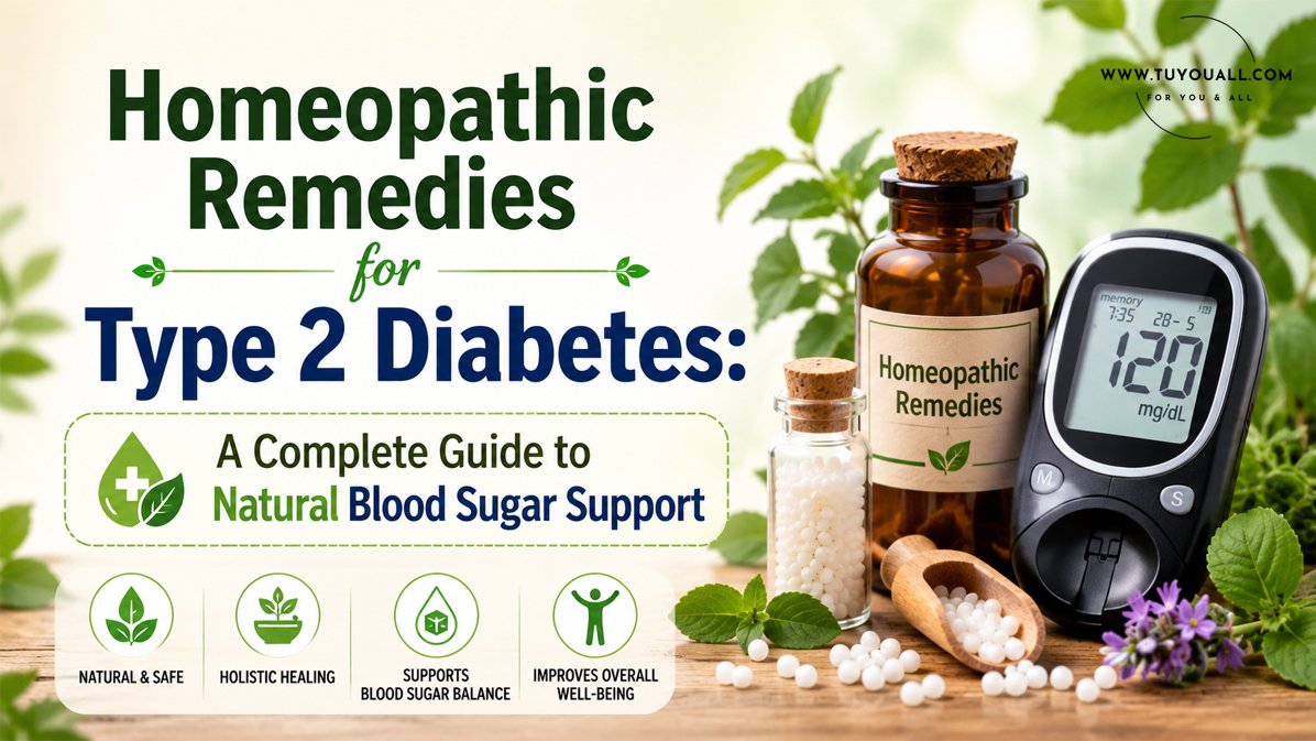 Homeopathic Remedies for 'Type 2 Diabetes' : A Complete Guide to Natural Blood Sugar Support