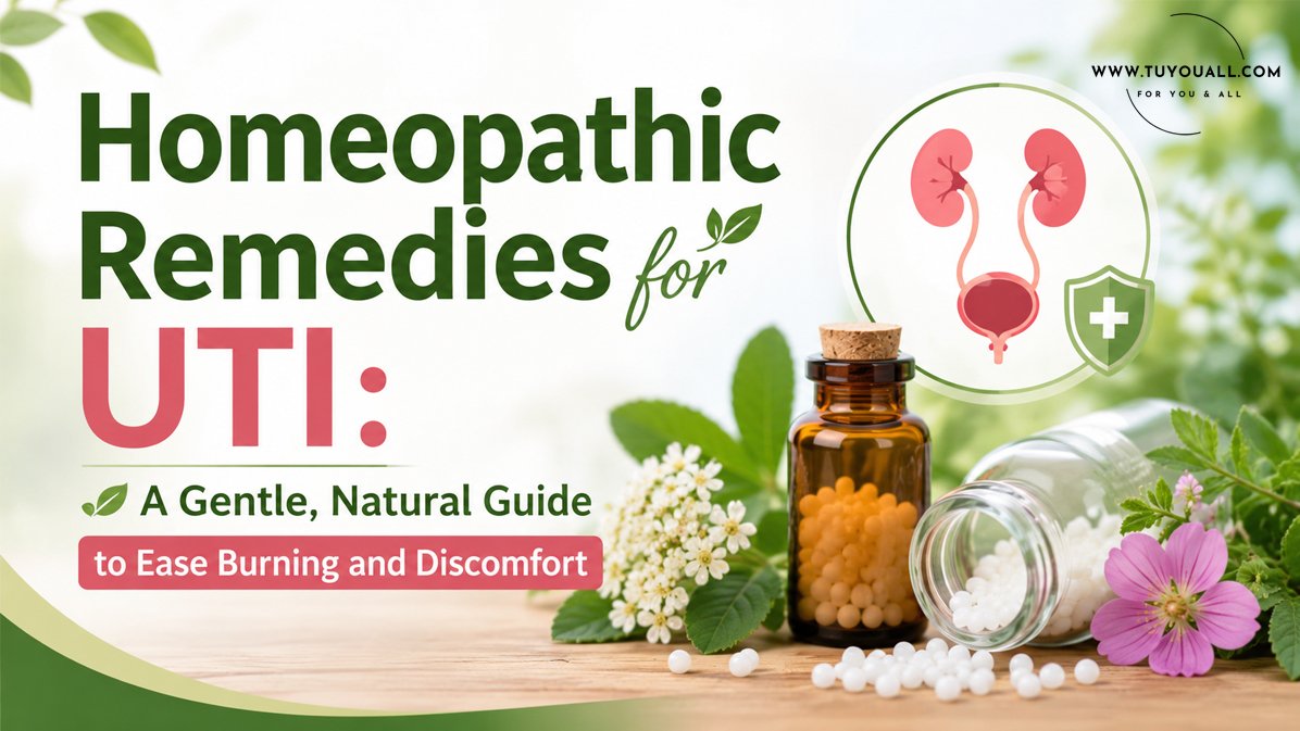 Homeopathic Remedies for UTI: A Gentle, Natural Guide to Ease Burning and Discomfort