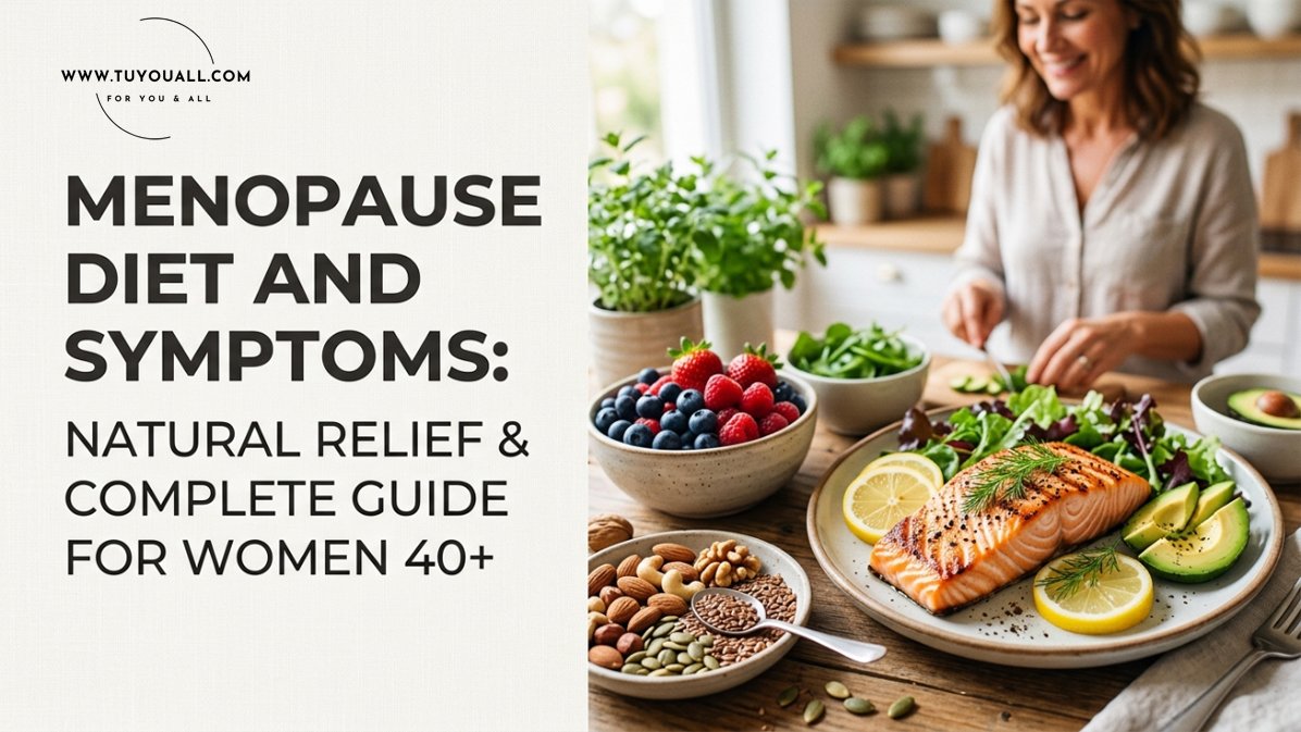 Menopause Diet and Symptoms Natural Relief Complete Guide for Women 40 Plus Menopause Diet and Symptoms- Natural Relief & Complete Guide for Women 40+