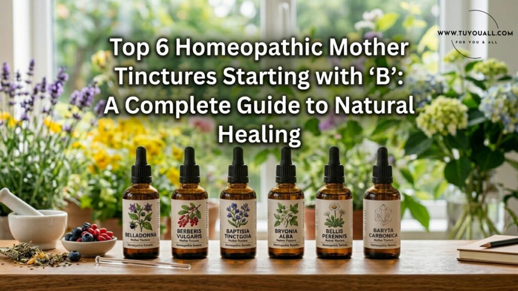 Top 6 Homeopathic Mother Tinctures Starting with B A Complete Guide to Natural Healing Top 6 Homeopathic Mother Tinctures Starting with B- A Complete Guide to Natural Healing