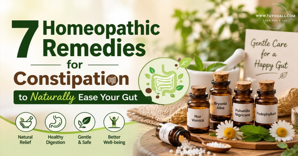 7 Homeopathic Remedies for Constipation to Naturally Ease Your Gut