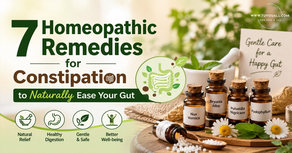 7 Homeopathic Remedies for Constipation to Naturally Ease Your Gut