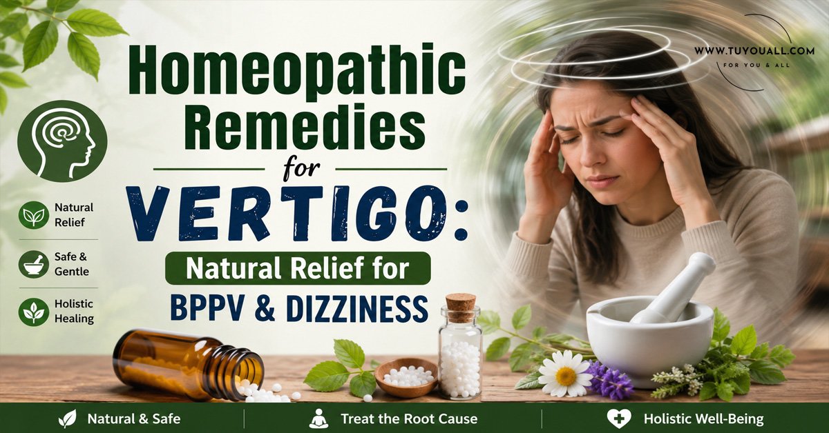Homeopathic Remedies for Vertigo: Natural Relief for BPPV & Dizziness