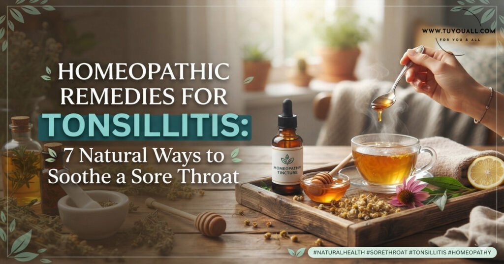 Homeopathic Remedies for Tonsillitis: 7 Natural Ways to Soothe a Sore Throat