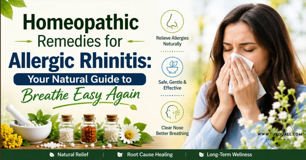 34 Homeopathic Remedies for Allergic Rhinitis Your Natural Guide to Breathe Easy Again Homeopathic Remedies for Allergic Rhinitis: Your Natural Guide to Breathe Easy Again