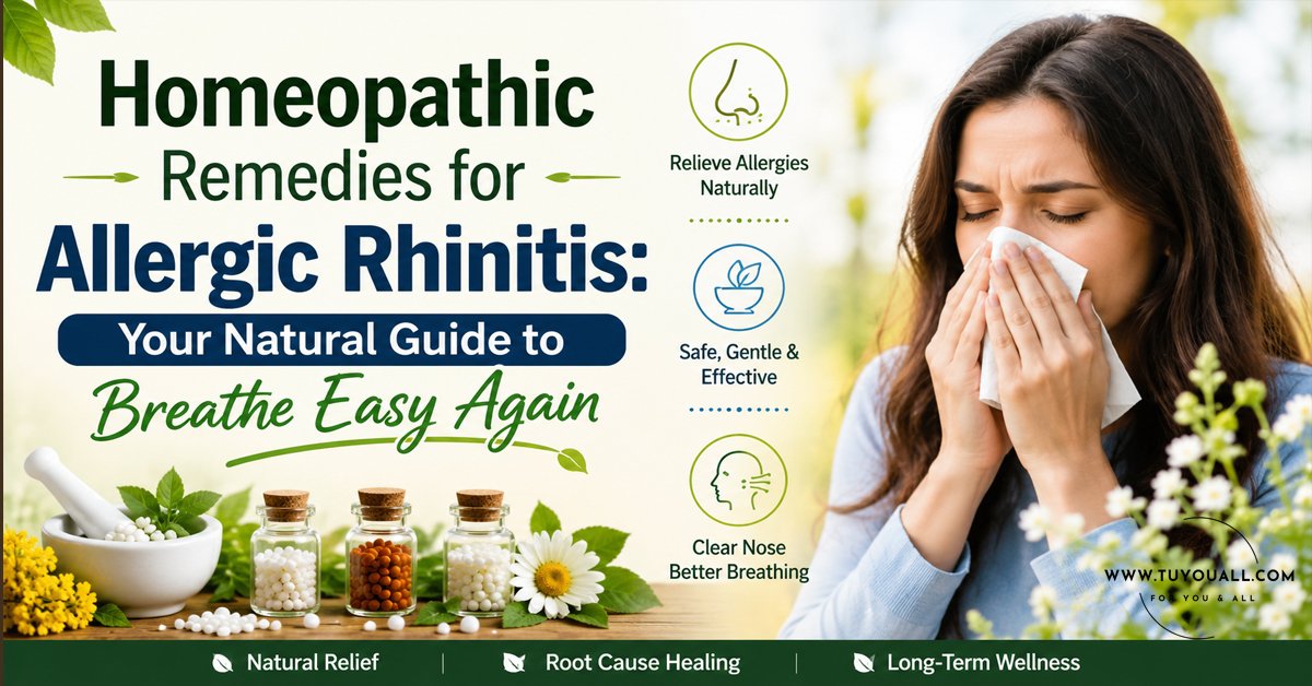 34 Homeopathic Remedies for Allergic Rhinitis Your Natural Guide to Breathe Easy Again Homeopathic Remedies for Allergic Rhinitis: Your Natural Guide to Breathe Easy Again