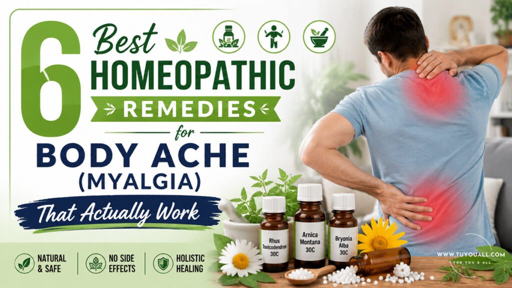 6 Best Homeopathic Remedies for Body Ache Myalgia That Actually Work 6 Best Homeopathic Remedies for Body Ache (Myalgia) That Actually Work