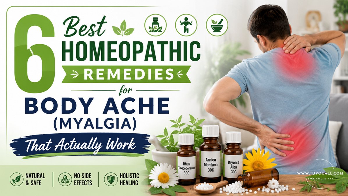 6 Best Homeopathic Remedies for Body Ache Myalgia That Actually Work 6 Best Homeopathic Remedies for Body Ache (Myalgia) That Actually Work