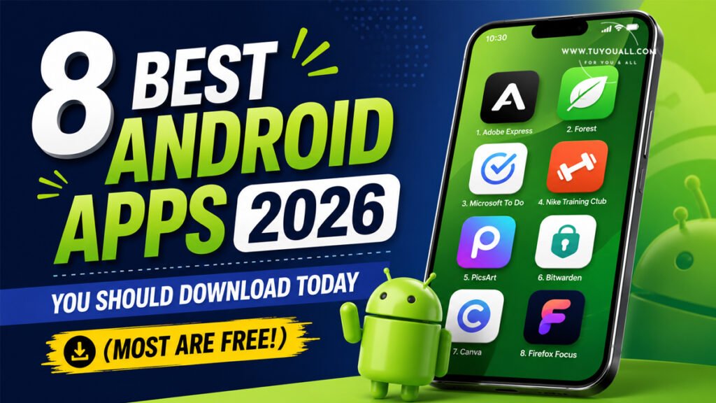 8 Best Android Apps 2026 You Should Download Today Most Are Free 8 Best Android Apps 2026 You Should Download Today (Most Are Free!)