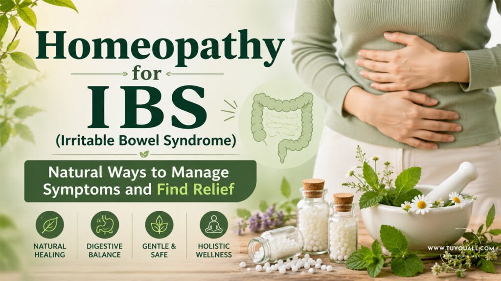 Homeopathy for IBS (Irritable Bowel Syndrome): Natural Ways to Manage Symptoms and Find Relief