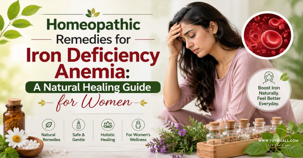 Homeopathic Remedies for Iron Deficiency Anemia: A Natural Healing Guide for Women
