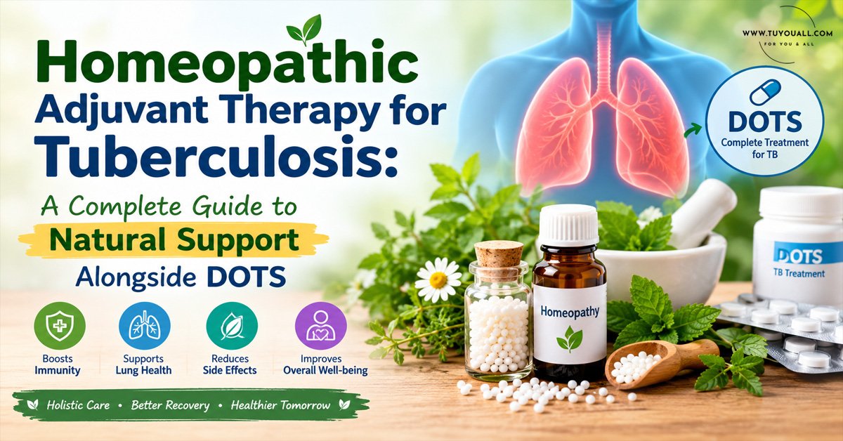 49 Homeopathic Adjuvant Therapy for Tuberculosis A Complete Guide to Natural Support Alongside DOTS Homeopathic Adjuvant Therapy for Tuberculosis- A Complete Guide to Natural Support Alongside DOTS